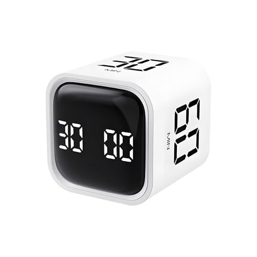 Qumox Minuteur Pomodoro Cube – Minuteur de Productivité