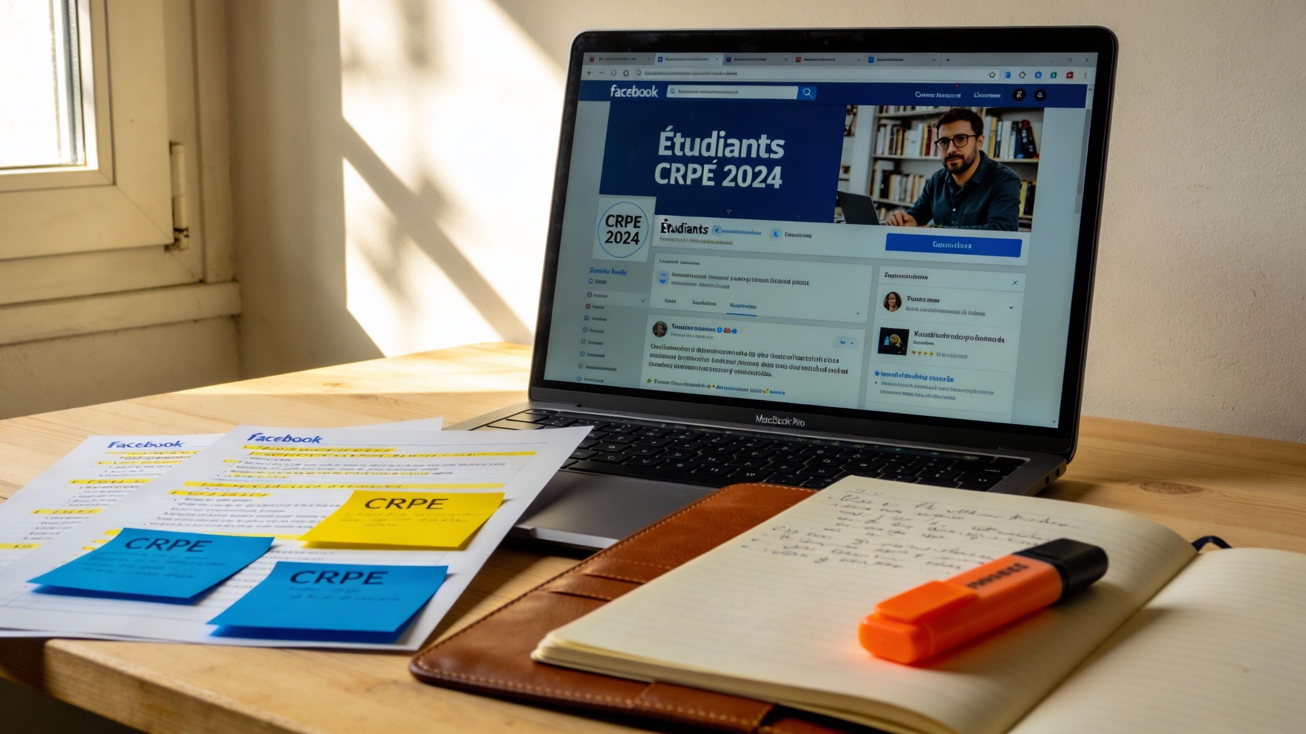 CRPE 2026 : les meilleurs groupes Facebook pour s’entraider et réussir