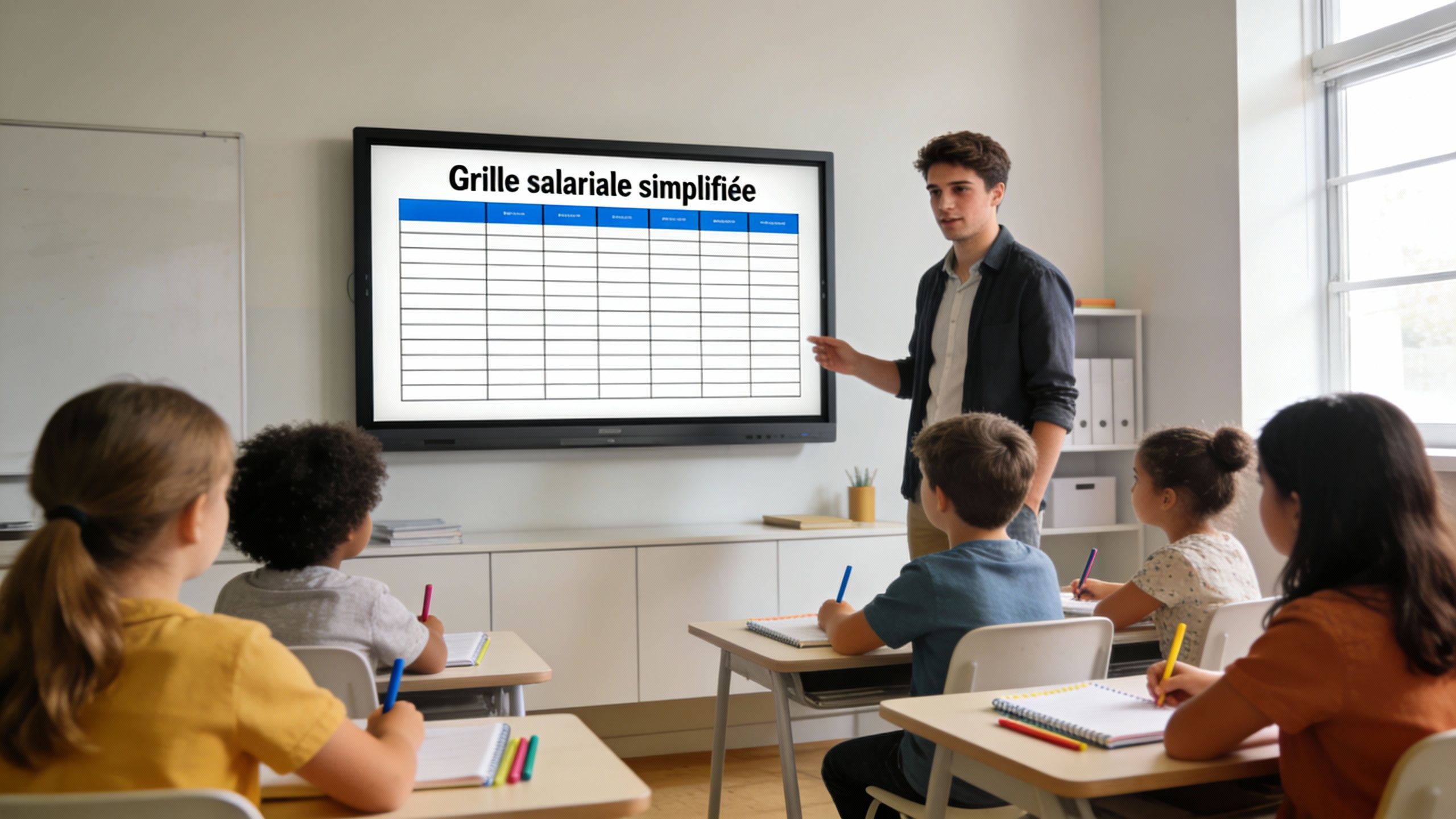 Salaire d’un professeur des écoles débutant : que retenir ?