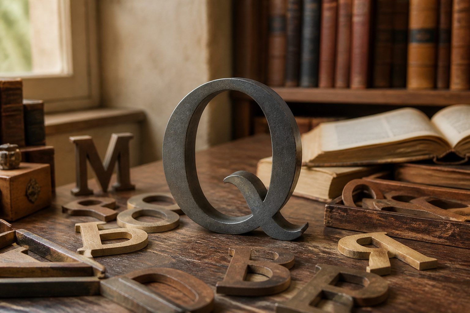 Le Q : une lettre de l’alphabet latin, pas un cas à part