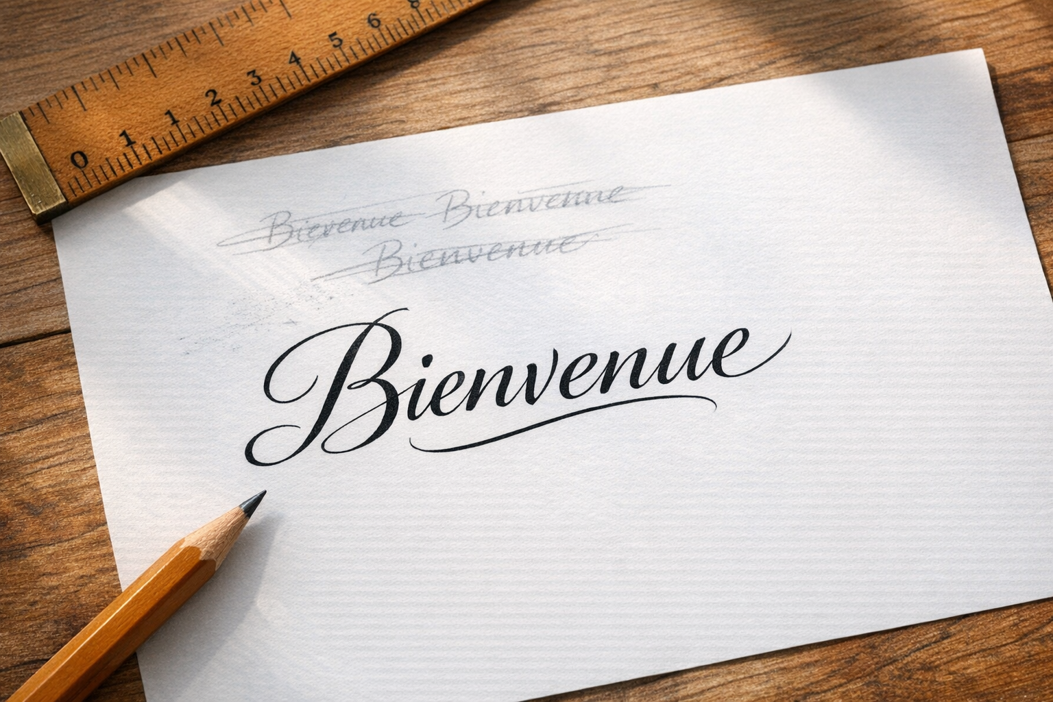 Bienvenue : comment l’écrire sans faute à tous les coups