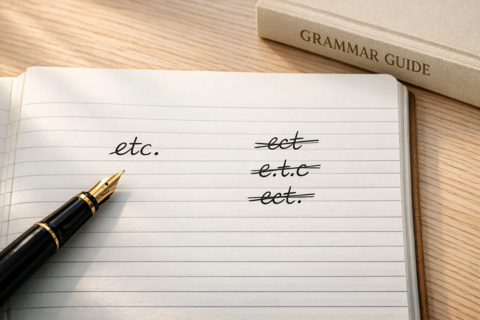 etc : comment l’écrire correctement sans faire d’erreur