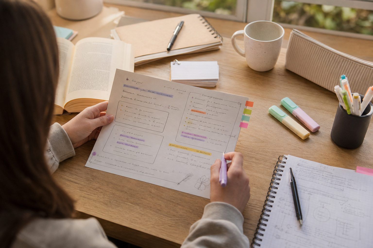 Comment faire une fiche de révision utilisable pour l’oral du bac de français ?