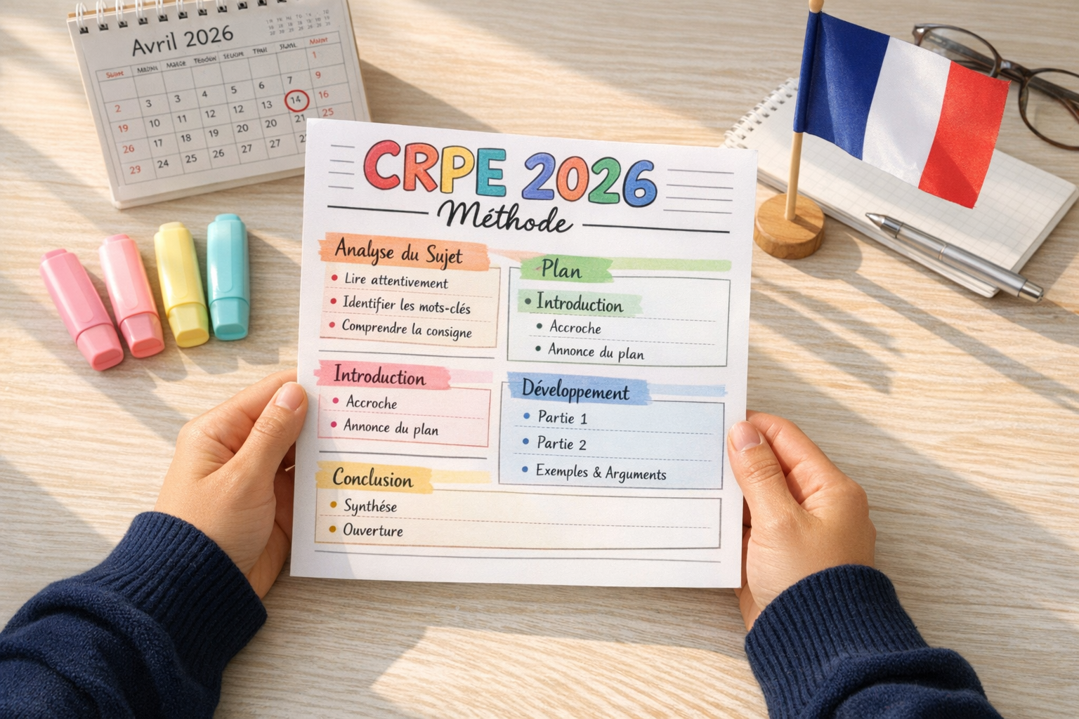Fiche révision crpe : la méthode efficace pour 2026