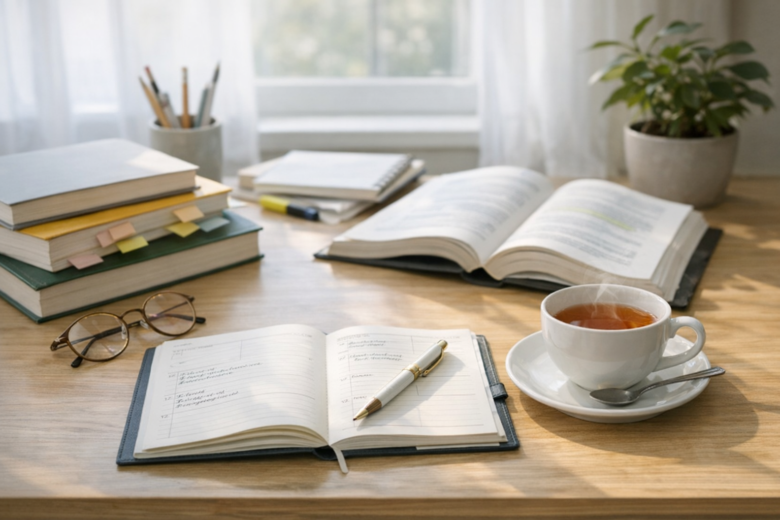 Organiser sa semaine pour préparer un concours