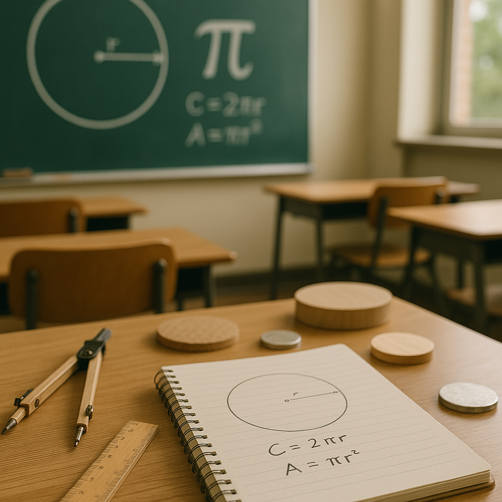 Pi : définition simple, valeur exacte et erreurs à éviter