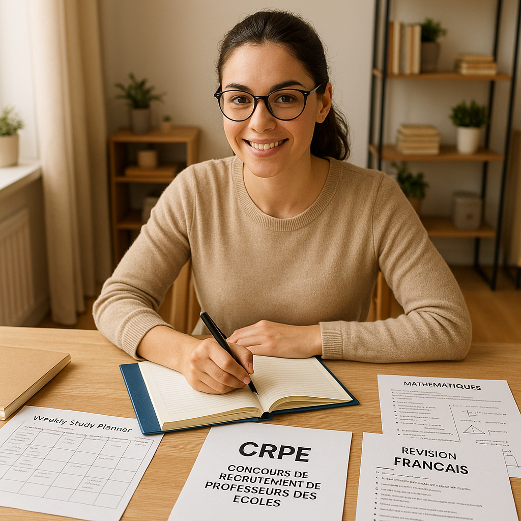Préparer le concours CRPE : méthode claire pour réussir