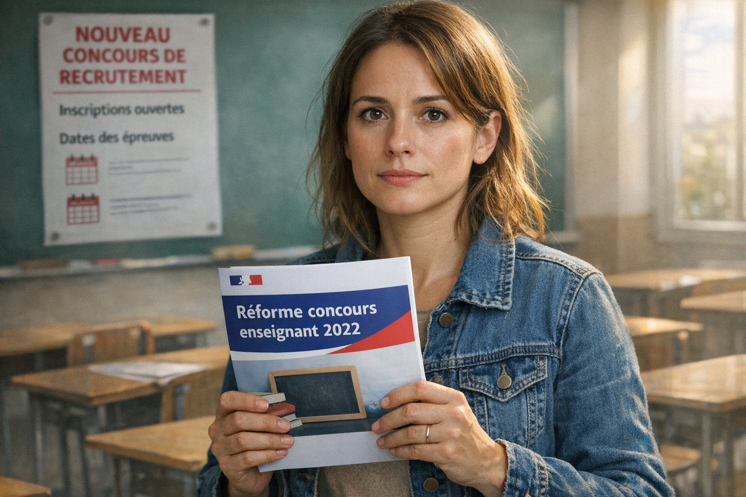 Réforme concours enseignant 2022 : changements clés