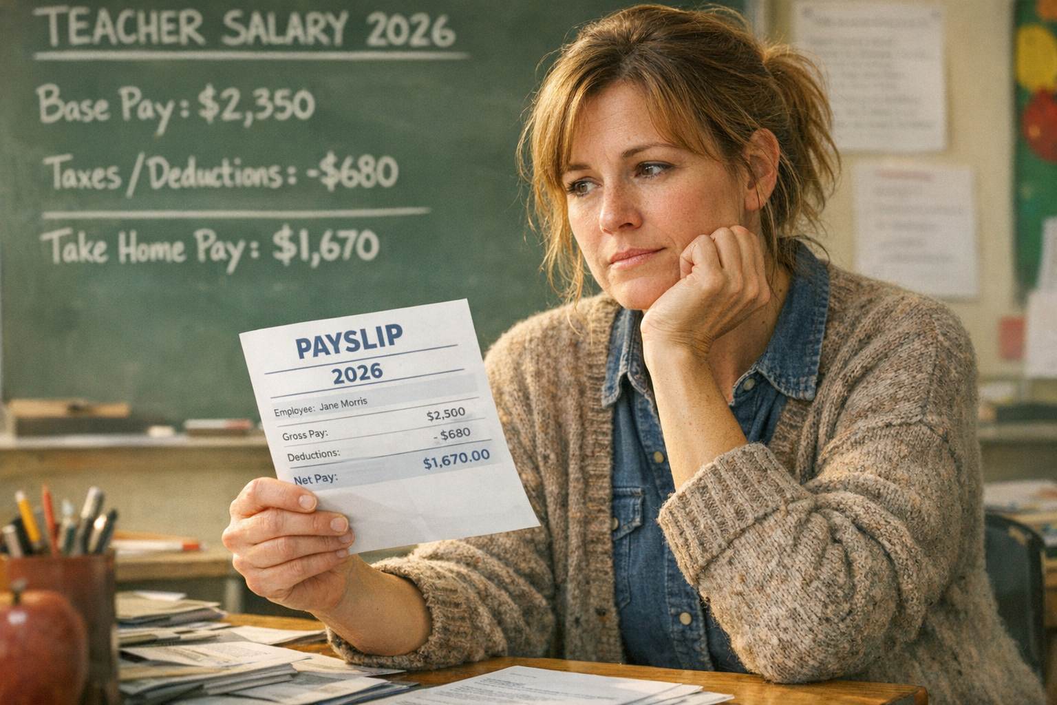 Salaire instituteur : combien tu gagnes vraiment en 2026