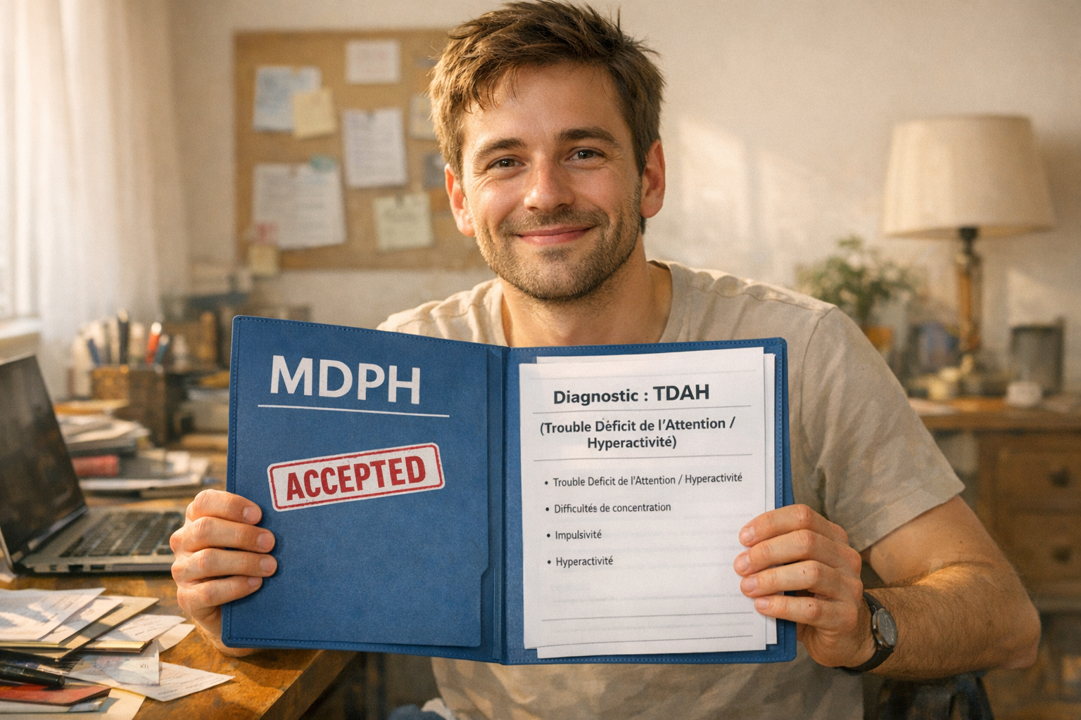 TDAH AAH : conditions, critères MDPH et dossier accepté