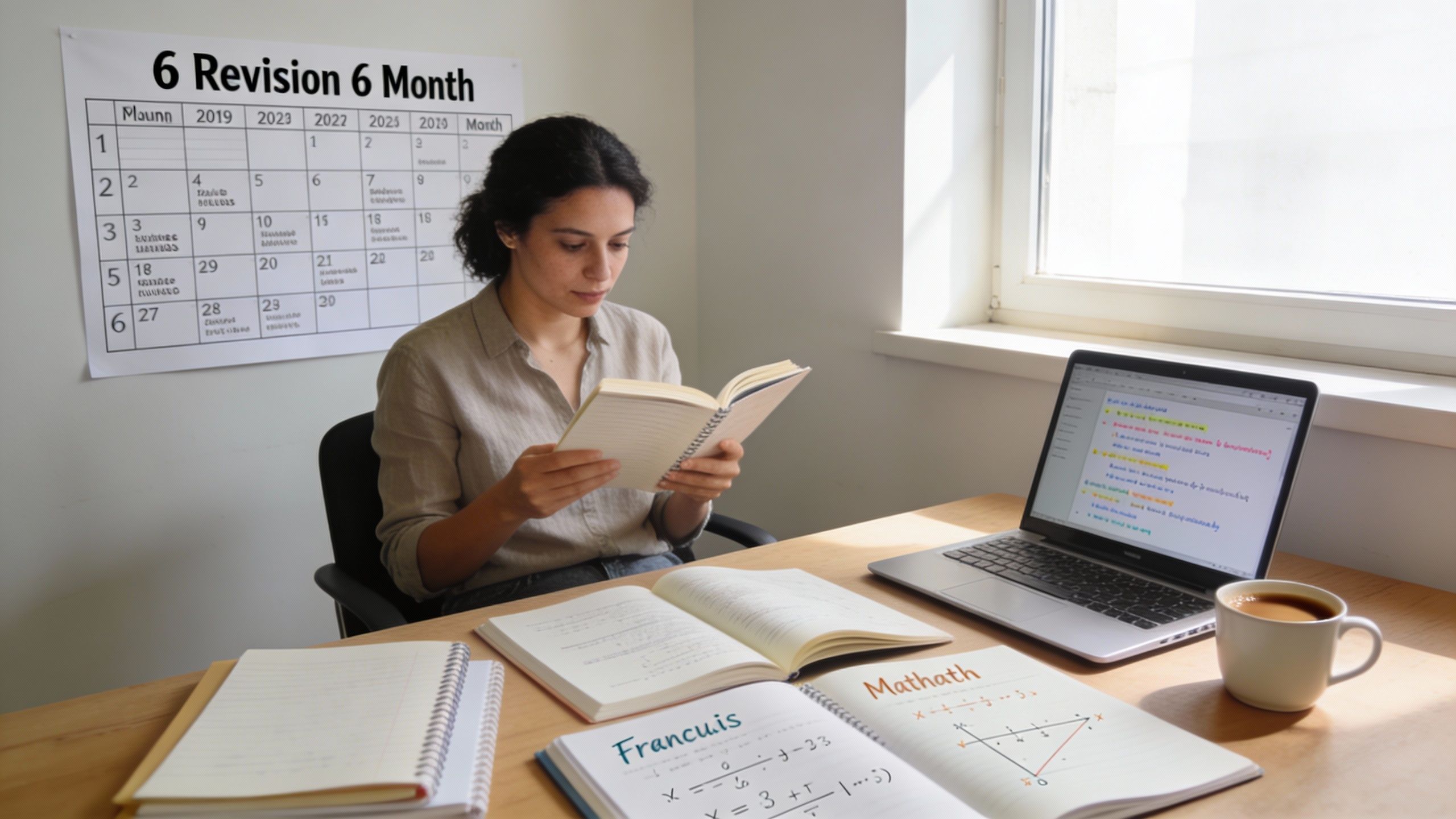 Exemple de planning de révision CRPE sur 6 mois : organiser ses révisions efficacement